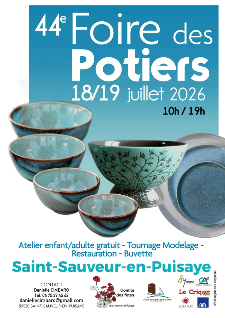 foire potiers saint sauveur en puisaye contreterre