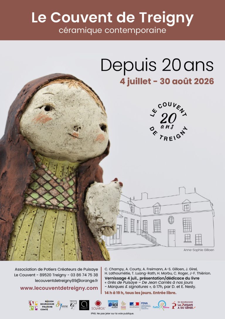 exposition céramique couvent treigny contreterre