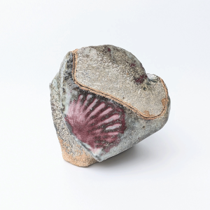 contreterre céramique contemporaine delfine morand gardiennes boîte grès coquillage