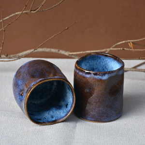 contreterre céramique contemporaine adam tasse duo bleu de terre