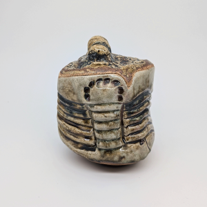 contreterre céramique d'atelier delfine morand gardiennes boîte grès fossile
