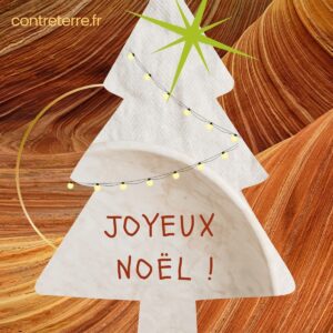 carte cadeau noel contreterre création céramique contemporaine