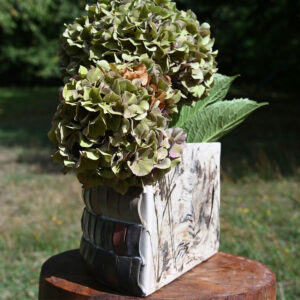 contreterre céramique contemporaine adam vase ikebana