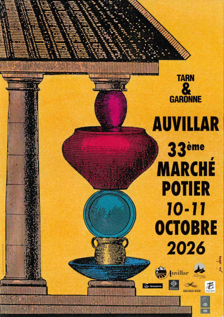 marché potier auvillar contreterre céramique contemporaine