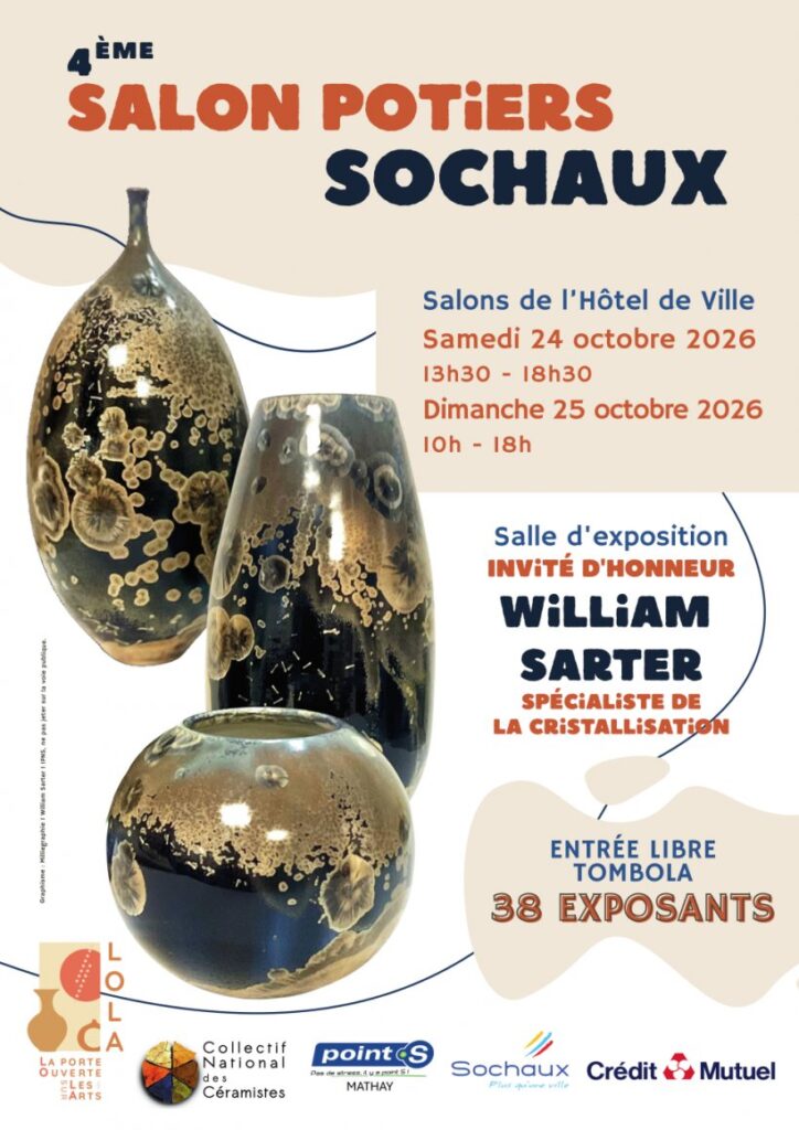 salon des potiers sochaux 2026 contreterre céramique d'atelier